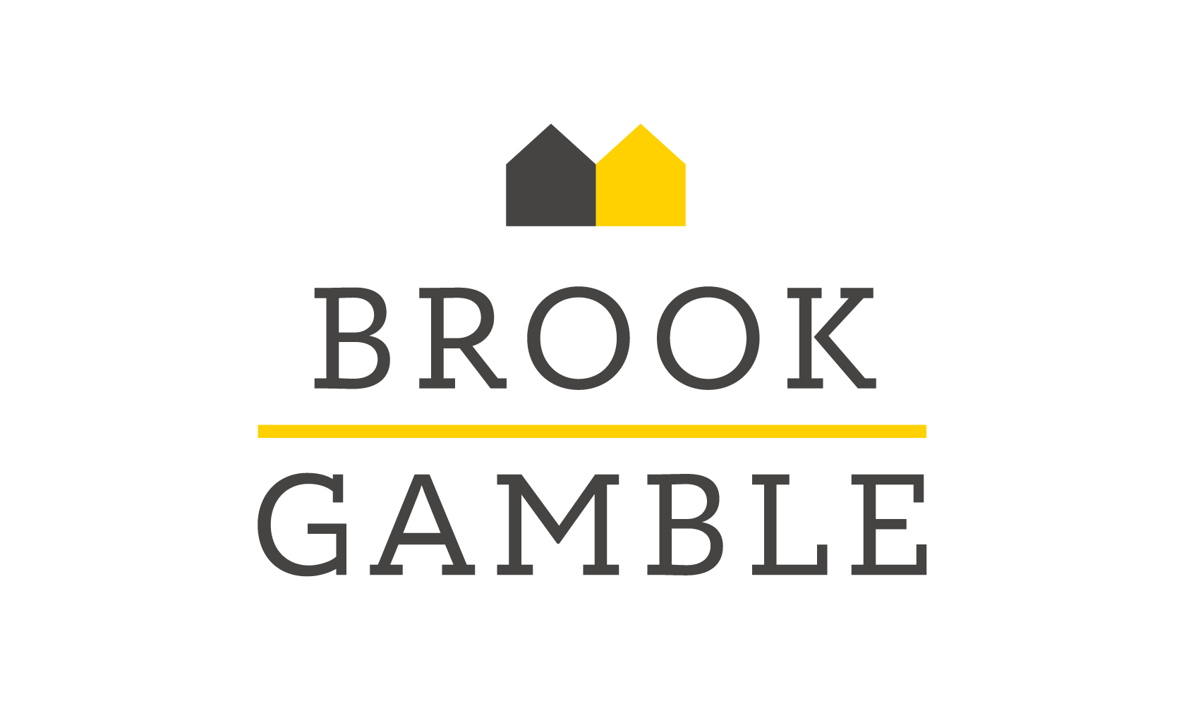 Logo design for Brook Gamble Eastbourne estate agents