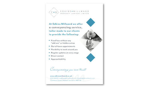 Conveyancing Solicitor Advert Design East Sussex